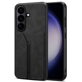 Samsung Galaxy S26 hoesje Backcover met kaarthouder - Zwart