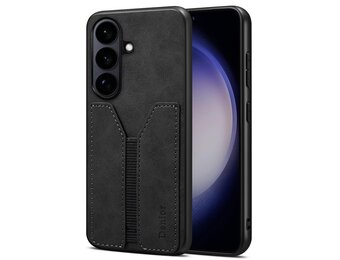 Denior Samsung Galaxy S26 hoesje - Backcover met kaarthouder - Zwart