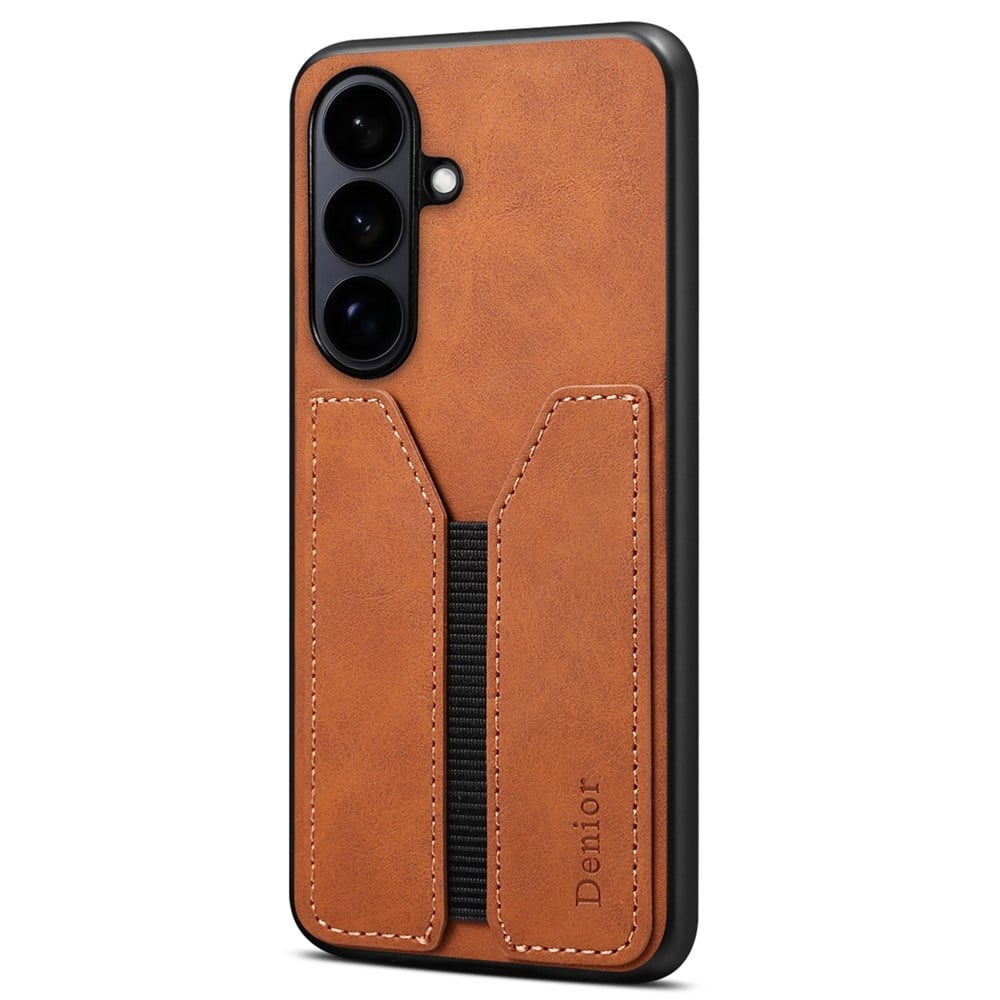 Samsung Galaxy S26 hoesje Backcover met kaarthouder - Bruin