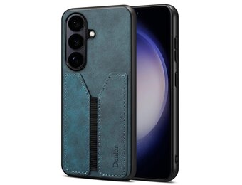 Denior Samsung Galaxy S26 hoesje - Backcover met kaarthouder - Blauw