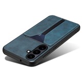 Samsung Galaxy S26 hoesje Backcover met kaarthouder - Blauw