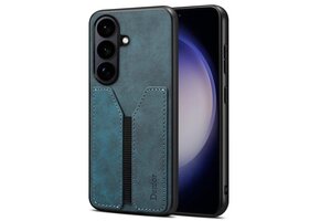 Denior Samsung Galaxy S26 Plus hoesje - Backcover met kaarthouder - Blauw