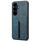 Samsung Galaxy S26 Plus hoesje Backcover met kaarthouder - Blauw