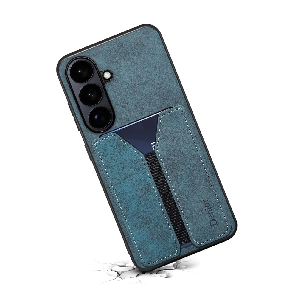 Samsung Galaxy S26 Plus hoesje Backcover met kaarthouder - Blauw