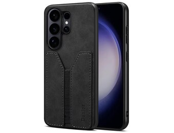 Denior Samsung Galaxy S26 Ultra hoesje - Backcover met kaarthouder - Zwart