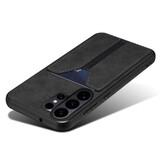 Samsung Galaxy S26 Ultra hoesje Backcover met kaarthouder - Zwart