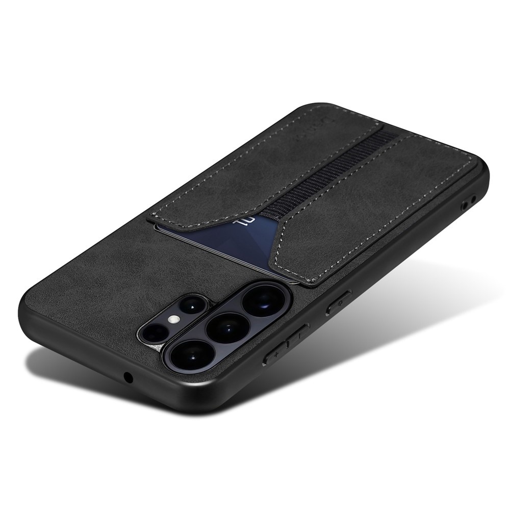 Samsung Galaxy S26 Ultra hoesje Backcover met kaarthouder - Zwart