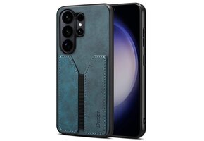 Denior Samsung Galaxy S26 Ultra hoesje - Backcover met kaarthouder - Blauw