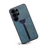 Samsung Galaxy S26 Ultra hoesje Backcover met kaarthouder - Blauw