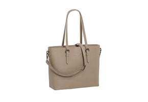 Daniel Ray Lithgow Shopper Laptoptas tot 15.6 inch - Beige