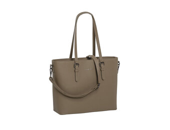 Daniel Ray Lithgow Shopper Laptoptas tot 15.6 inch - Taupe