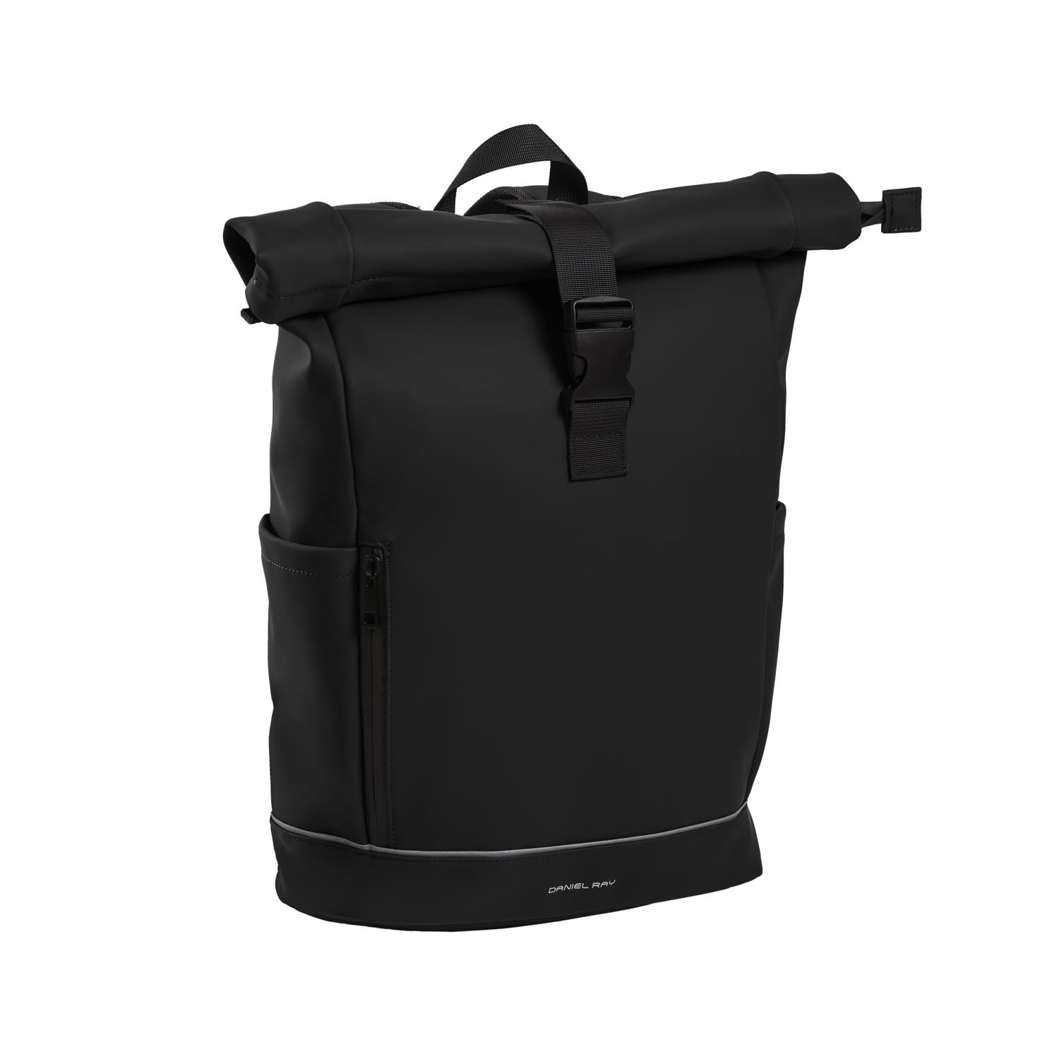 Daniel Ray Highlands Rolltop Rugtas - Laptoptas tot 15.6 inch - Zwart