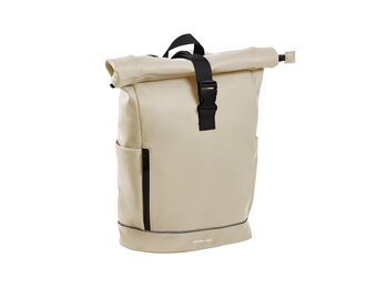 Daniel Ray Highlands Rolltop Rugtas - Laptoptas tot 15.6 inch - Beige