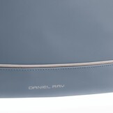 Highlands Rolltop Rugtas/Laptoptas - 15.6 inch Business Tas - Kunstleer - Verstelbare Schouderband - Zachtblauw