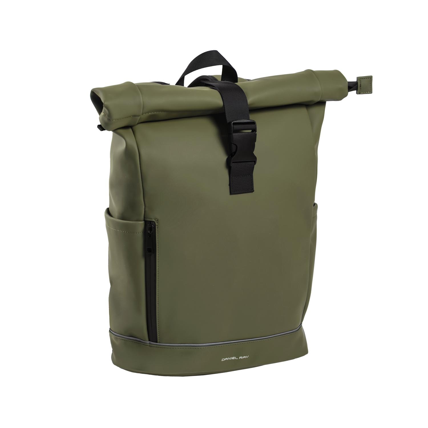 Daniel Ray Highlands Rolltop Rugtas - Laptoptas tot 15.6 inch - Olijfgroen