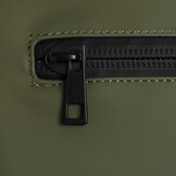 Highlands Rolltop Rugtas/Laptoptas - 15.6 inch Business Tas - Kunstleer - Verstelbare Schouderband - Olijfgroen