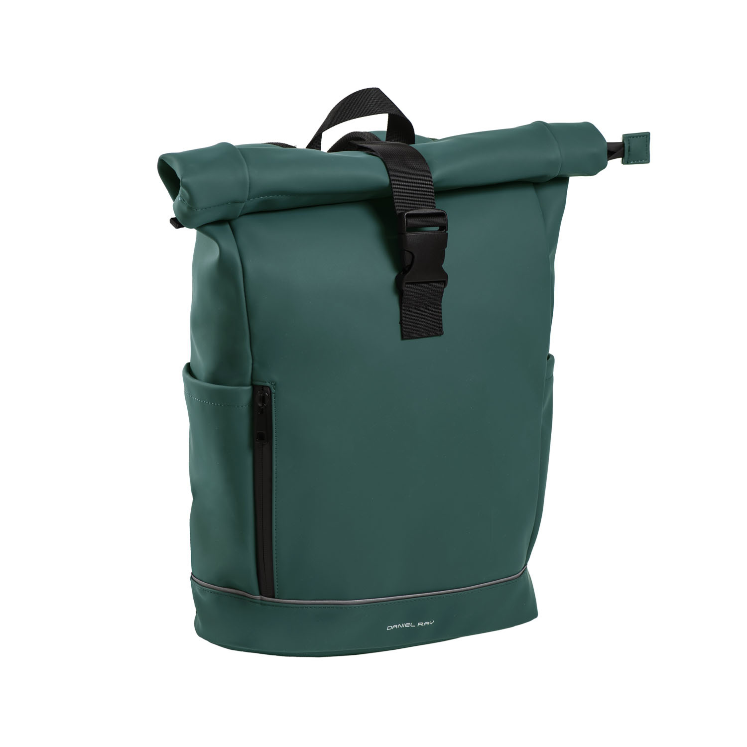 Daniel Ray Highlands Rolltop Rugtas - Laptoptas tot 15.6 inch - Petrol