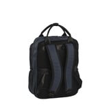 Spokane Laptoptas - Geschikt voor laptops tot 15 inch - Compact Design - Kunstleer - Marine Blauw