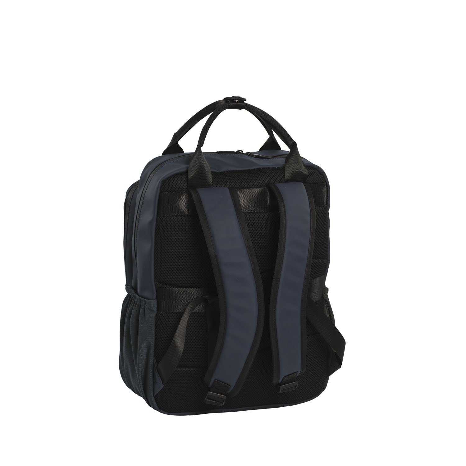 Spokane Laptoptas - Geschikt voor laptops tot 15 inch - Compact Design - Kunstleer - Marine Blauw