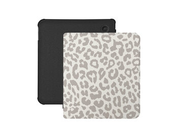 Lunso Kobo Libra Colour hoesje (7 inch) - Vegan Saffiano Leren Sleep Cover - Calm Serengeti