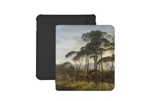 Lunso Kobo Libra Colour hoesje (7 inch) - Vegan Saffiano Leren Sleep Cover - Italian Landscape