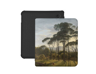 Lunso Kobo Libra Colour hoesje (7 inch) - Vegan Saffiano Leren Sleep Cover - Italian Landscape