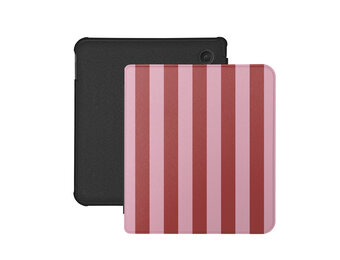 Lunso Kobo Libra Colour hoesje (7 inch) - Vegan Saffiano Leren Sleep Cover - Candy Floss