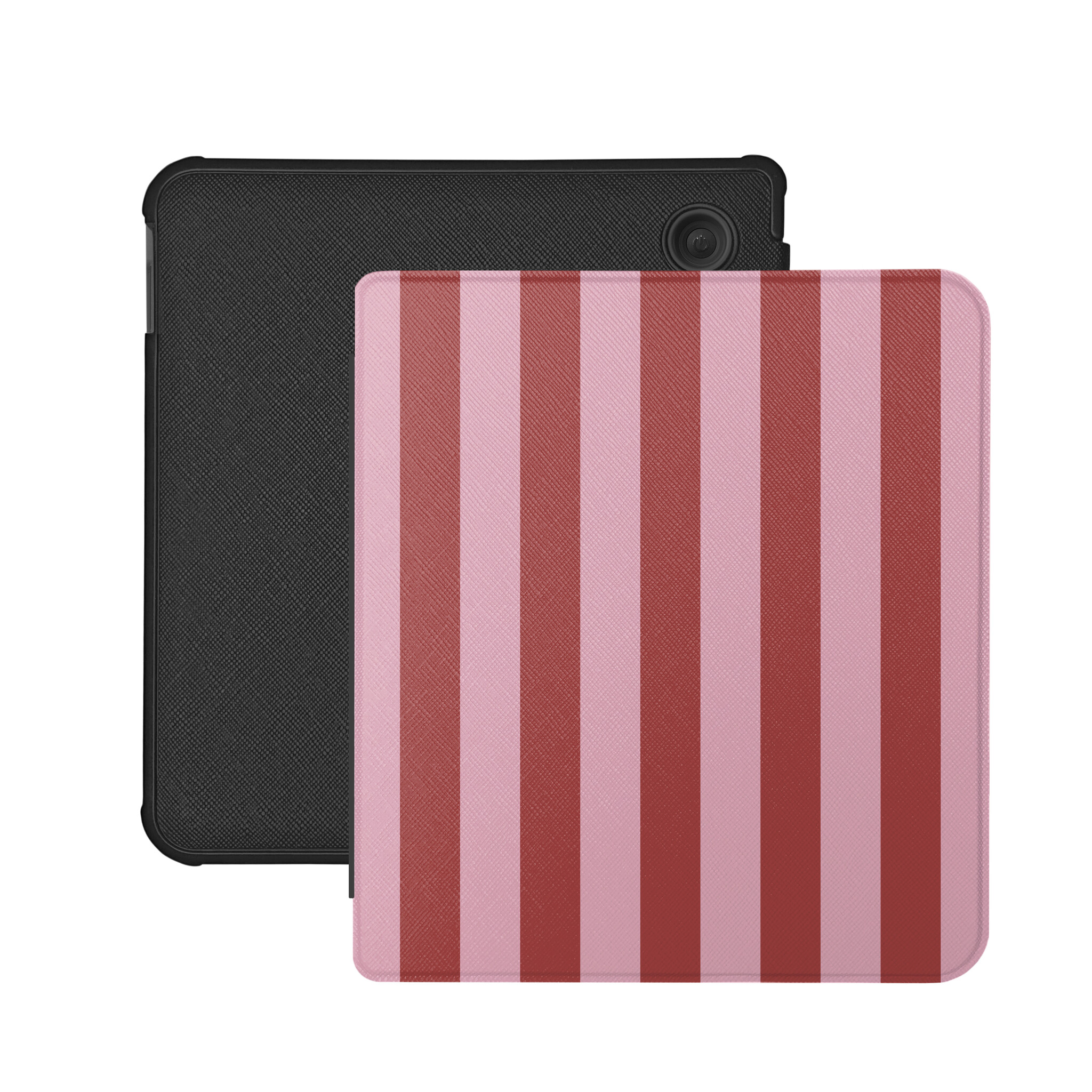 Lunso Kobo Libra Colour hoesje (7 inch) - Vegan Saffiano Leren Sleep Cover - Candy Floss
