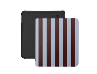 Lunso Kobo Libra Colour hoesje (7 inch) - Vegan Saffiano Leren Sleep Cover - Burgundy