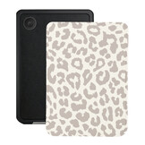 Kobo Clara BW / Clara Colour Hoesje - Vegan Saffiano Leren Sleep Cover - Met Handband en Auto Wake/Sleep - Calm Serengeti