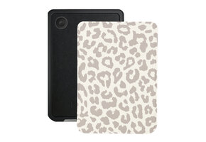 Lunso Kobo Clara BW / Clara Colour hoesje (6 inch) - Vegan Saffiano Leren Sleep Cover - Calm Serengeti