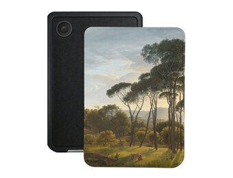 Lunso Kobo Clara BW / Clara Colour hoesje (6 inch) - Vegan Saffiano Leren Sleep Cover - Italian Landscape