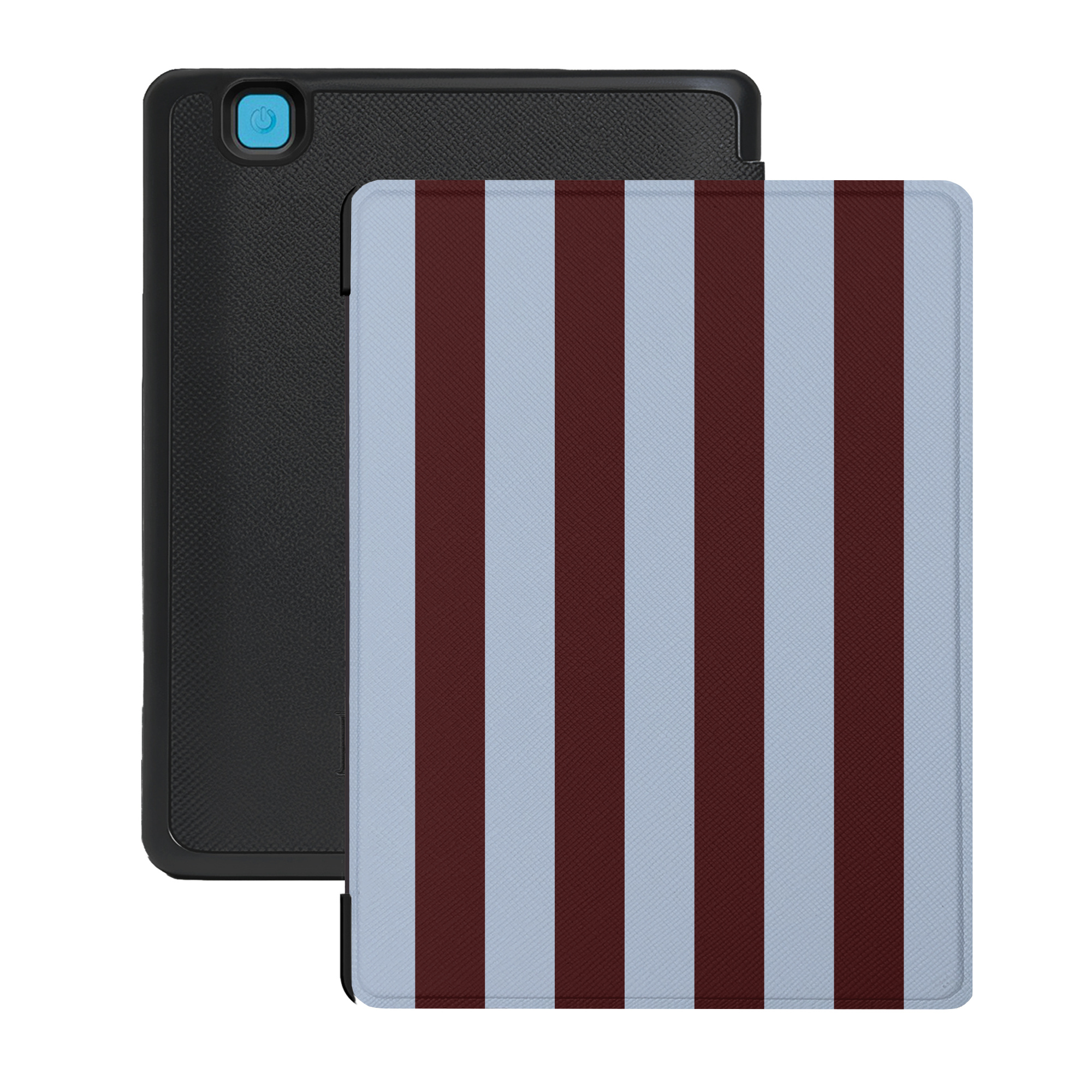 Kobo Aura H20 Edition 2 Hoesje - Vegan Saffiano Leren Sleep Cover - Auto Wake/Sleep - Burgundy