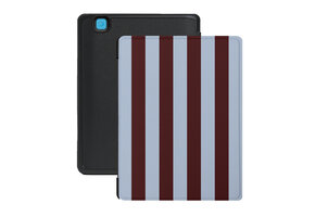 Lunso Kobo Aura Edition 2 hoesje (6 inch) - Vegan Saffiano Leren Sleep Cover - Burgundy