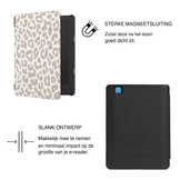 Kobo Aura Edition 2 Hoesje - Vegan Saffiano Leren Sleep Cover - Auto Wake/Sleep - Calm Serengeti