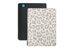 Lunso Kobo Aura Edition 2 hoesje (6 inch) - Vegan Saffiano Leren Sleep Cover - Calm Serengeti