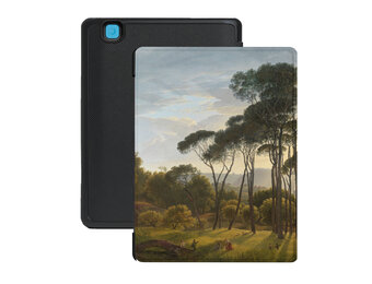 Lunso Kobo Aura Edition 2 hoesje (6 inch) - Vegan Saffiano Leren Sleep Cover - Italian Landscape