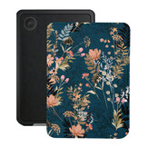 Kobo Clara BW / Clara Colour Hoesje - Vegan Saffiano Leren Sleep Cover - Met Handband en Auto Wake/Sleep - Urban Park