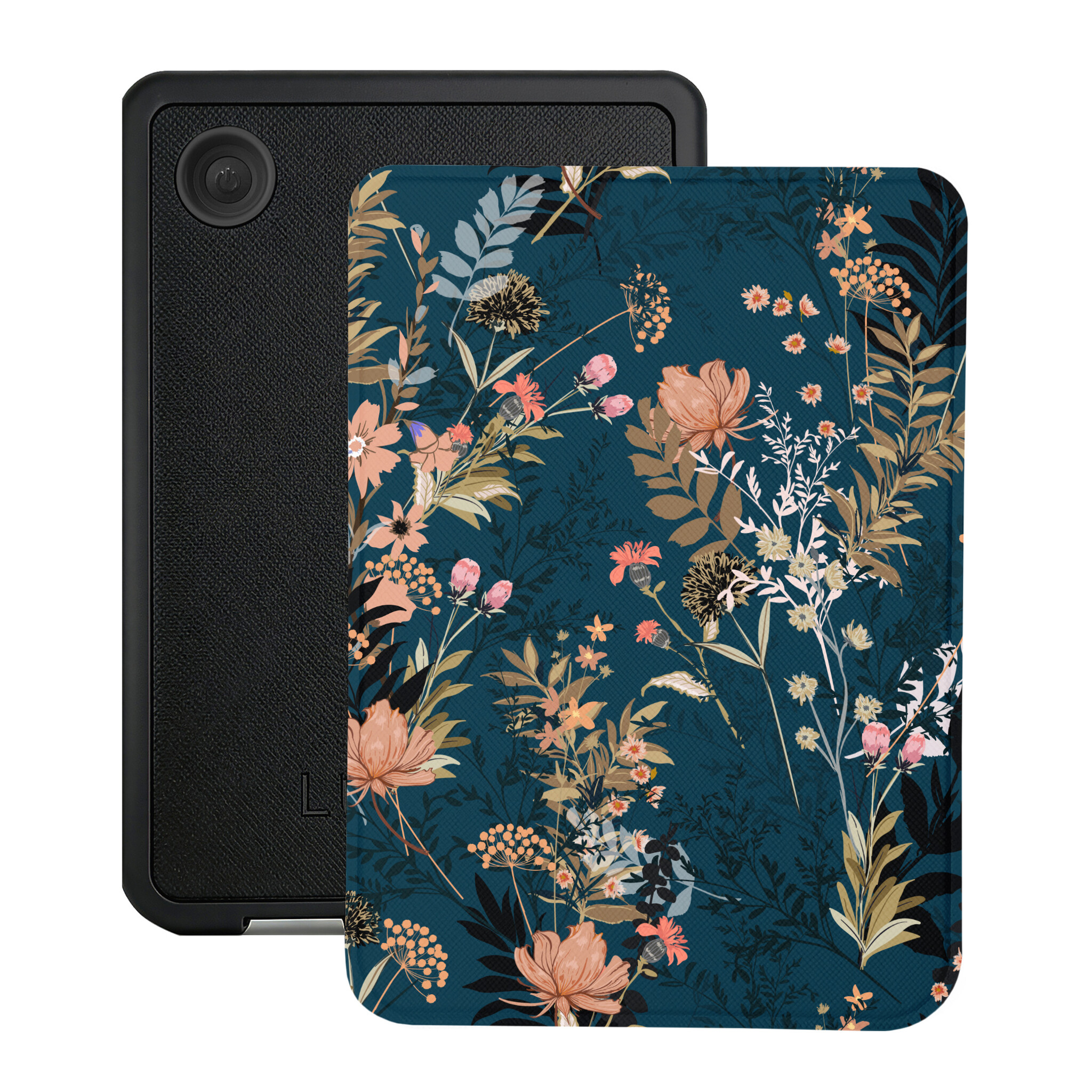 Kobo Clara BW / Clara Colour Hoesje - Vegan Saffiano Leren Sleep Cover - Met Handband en Auto Wake/Sleep - Urban Park