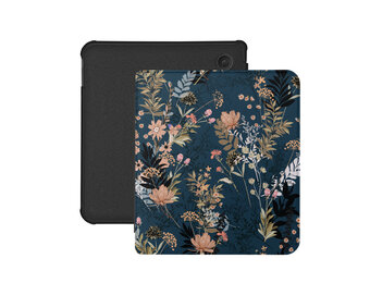 Lunso Kobo Libra Colour hoesje (7 inch) - Vegan Saffiano Leren Sleep Cover - Urban Park