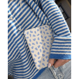 Kobo Aura Edition 2 Hoesje - Vegan Saffiano Leren Sleep Cover - Auto Wake/Sleep - Azure Pebble