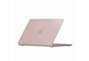 Lunso MacBook Neo cover hoes - case - Mat Blush