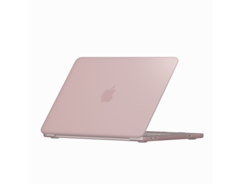 Lunso MacBook Neo cover hoes - case - Mat Blush