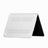 MacBook Neo cover hoes case met anti-slip dopjes - Mat Transparant