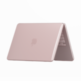 MacBook Neo cover hoes case met anti-slip dopjes - Glanzend Blush