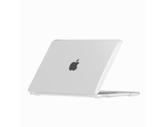 Lunso MacBook Neo cover hoes - case - Glanzend Transparant
