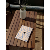 MacBook Air 13 inch (2022-2026) cover hoes case - Azure Pebble