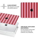 MacBook Air 15 inch (2023-2026) cover hoes case - Candy Floss