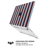 MacBook Air 13 inch (2022-2026) cover hoes case - Burgundy
