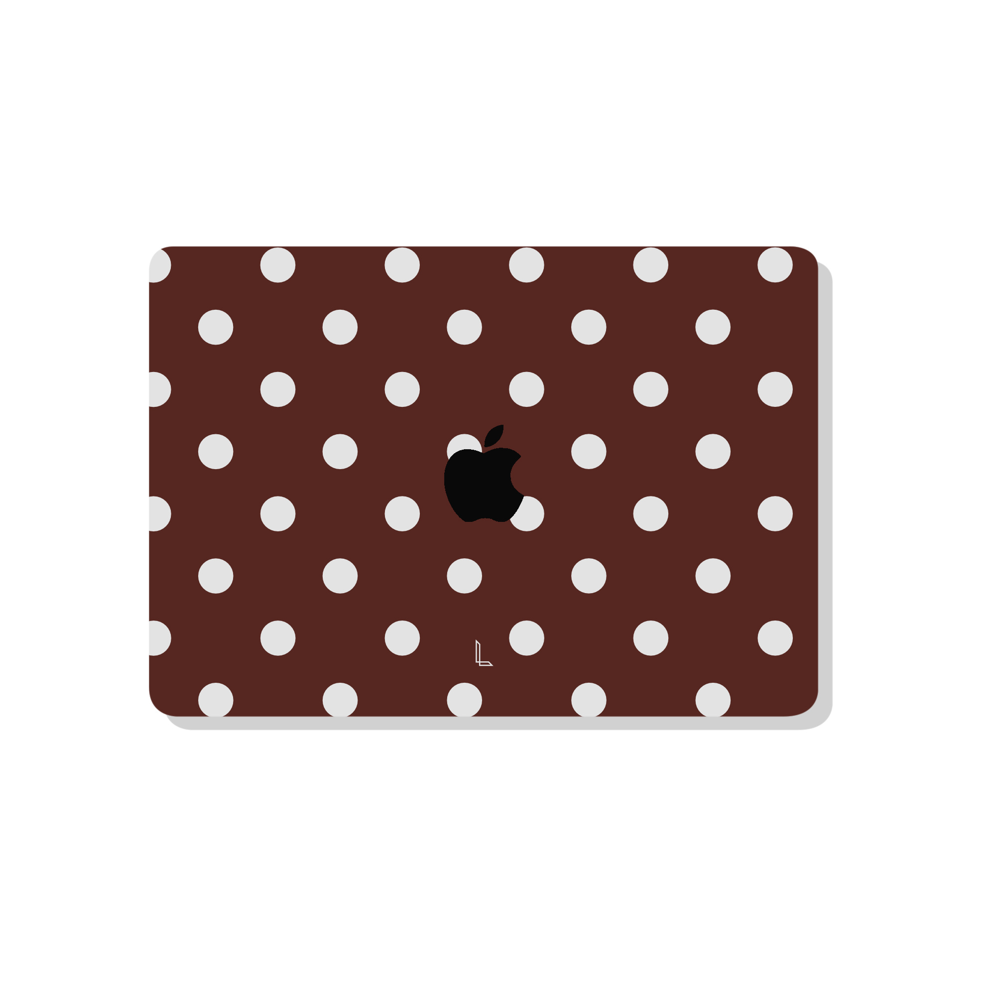MacBook Pro 14 inch (2021-2026) cover hoes - Vintage Dots